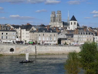 Le tourisme à Orléans vue de la loire