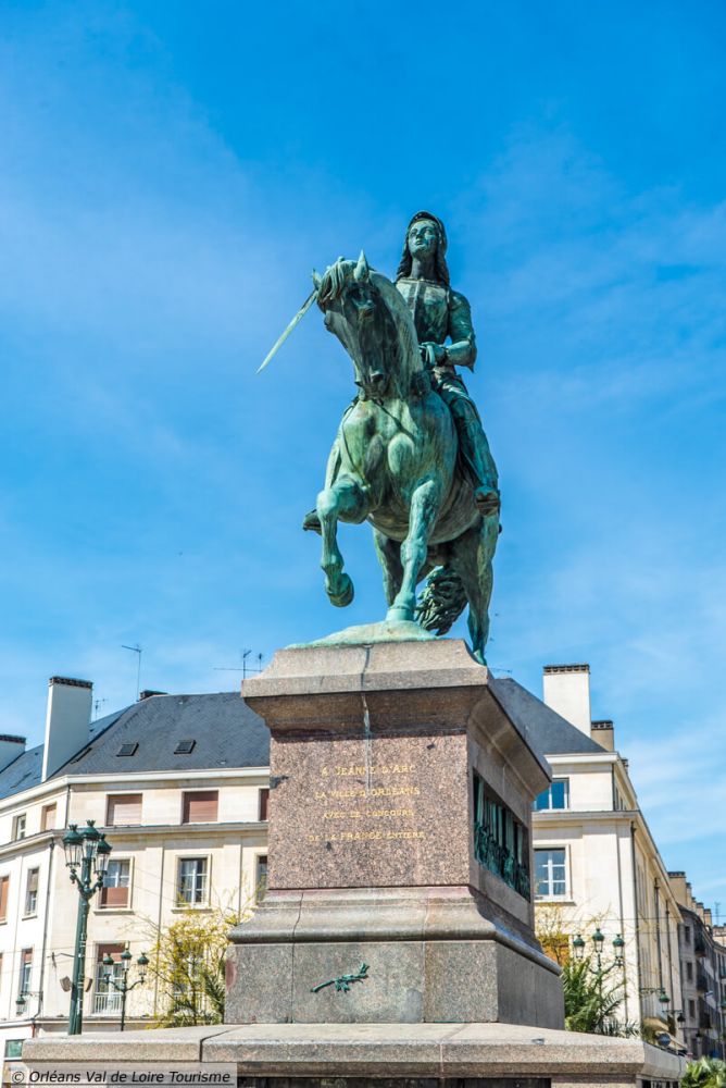 Statue of Joan of Arc in Orleans